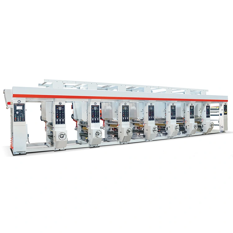 Hĺbkotlačový atramentový stroj so 7 farbami