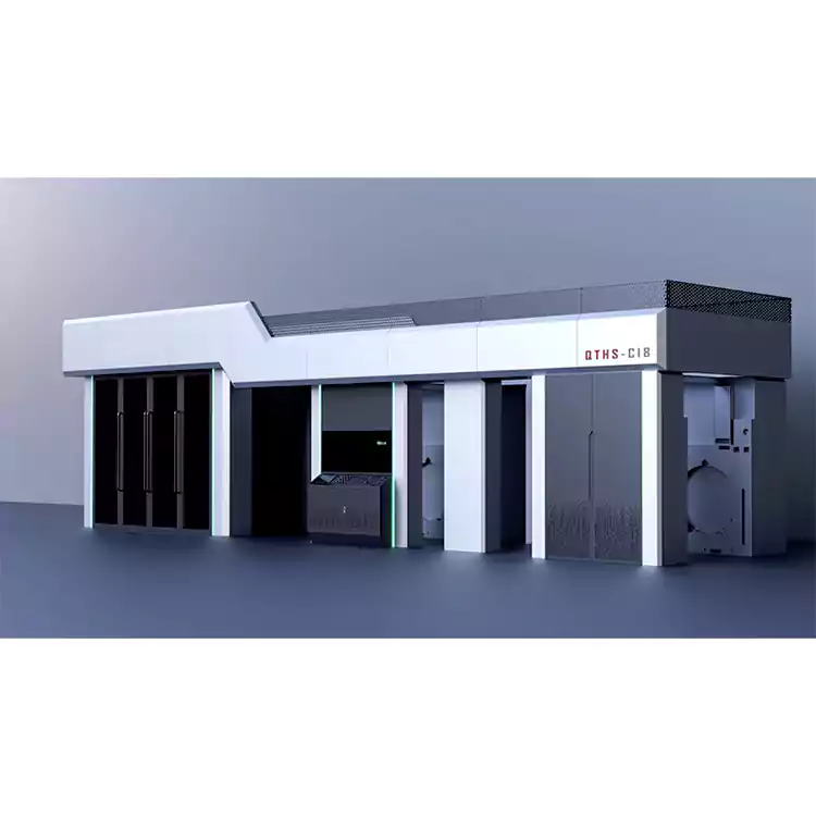 8-farebný flexotlačový stroj s centrálnym valcom s plným servopohonom