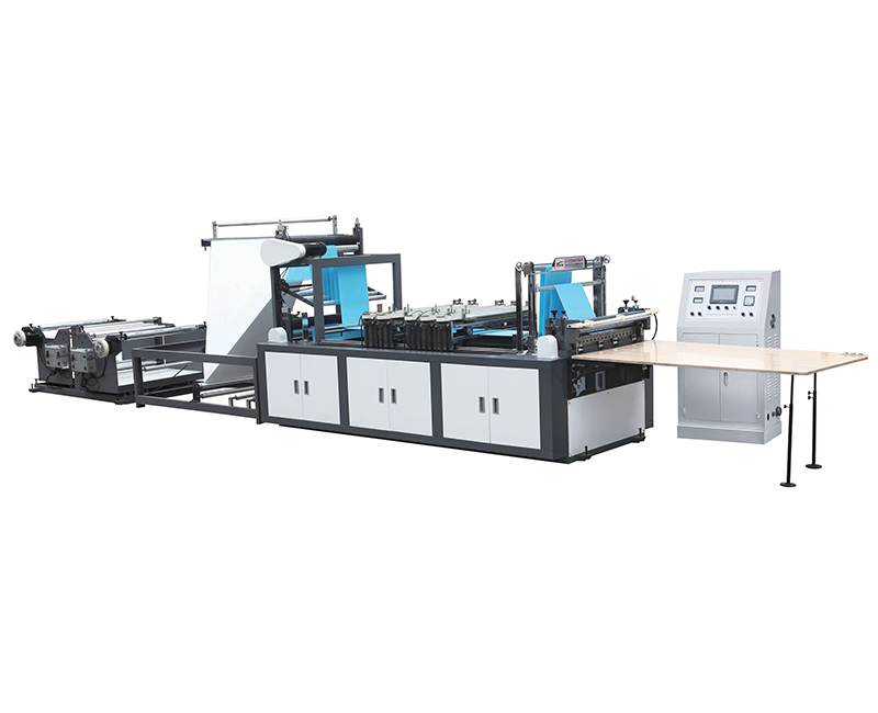 Plne automatický stroj na utesňovanie a rezanie škatúľ na netkané textílie